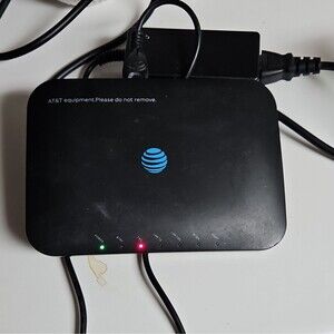 Nokia XS-20X-A AT&T Fiber Modem Adapter, Ethernet‎ RJ-45, 2 LAN Ports, Black